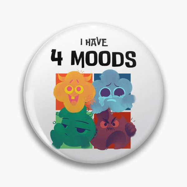 Item preview, I HAVE 4 MOODS designed and sold by Sneh Universe.