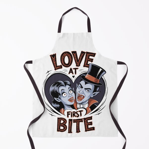 Item preview, Love at First Bite Funny Vampire Halloween designed and sold by Quirky Shirts.