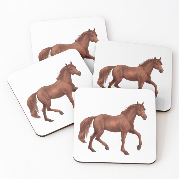 Item preview, Chestnut Horse Trotting designed and sold by Modsecai.