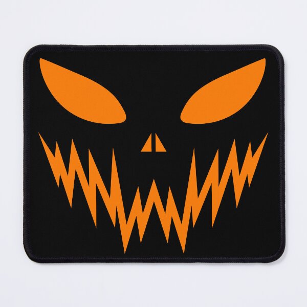Item preview, scary pumpkin face, funny halloween gift designed and sold by SkiiDesign.