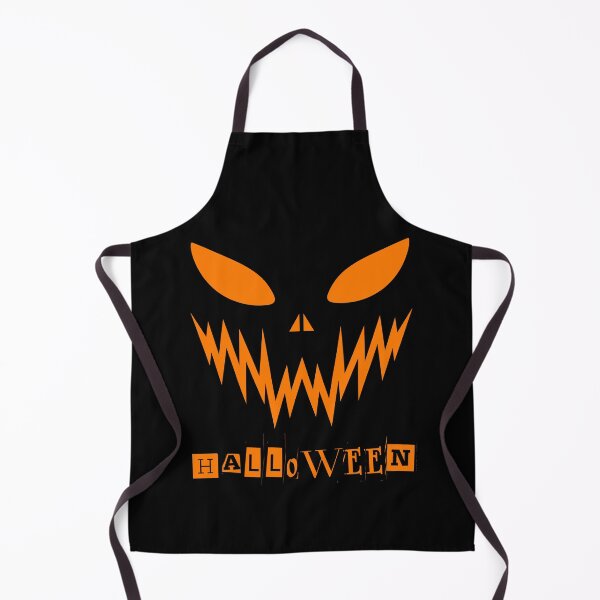 Item preview, scary pumpkin face, funny halloween gift designed and sold by SkiiDesign.