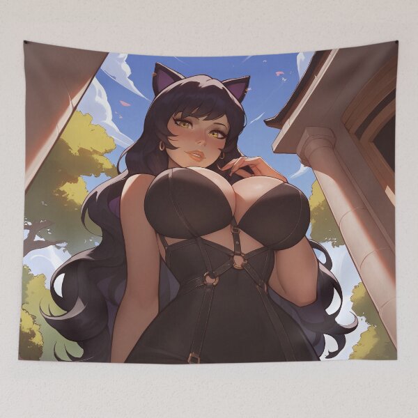 Item preview, Hot Cat Girl in a Dress designed and sold by WaifuBrowser.
