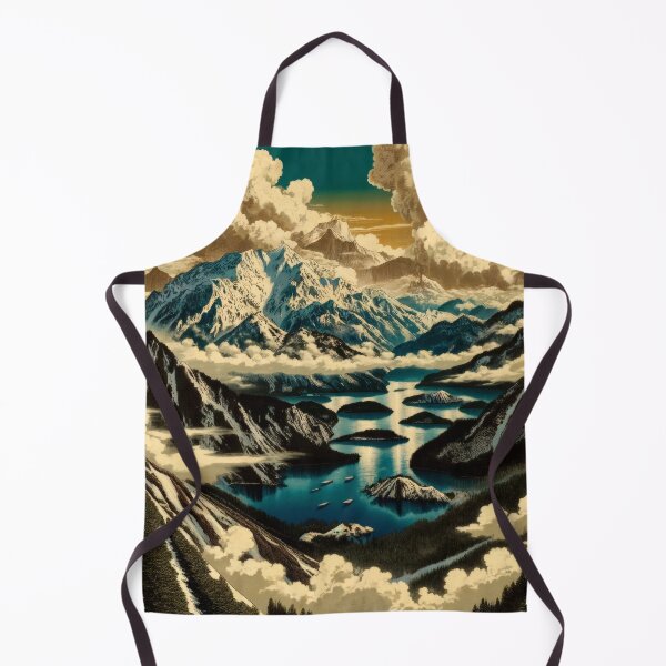 Item preview, Hanuyi Peak Wonders - A Contemporary Ukiyo-e Nature Landscape designed and sold by Kijiermono.