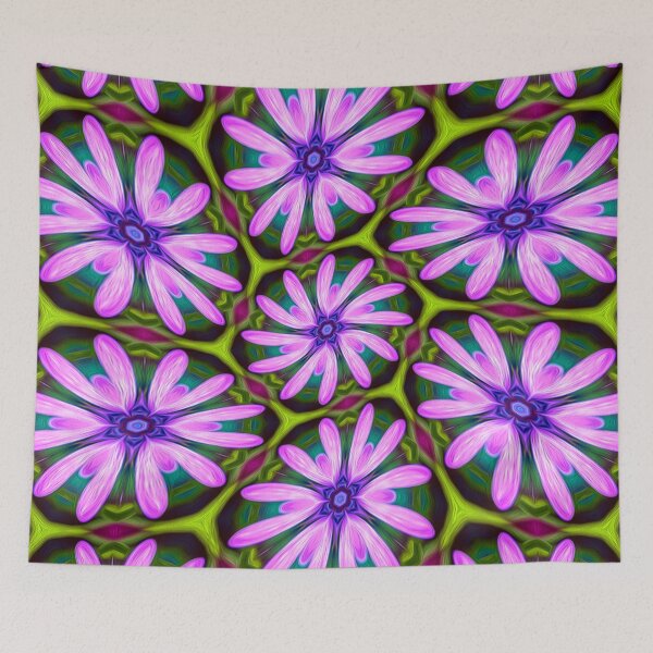 Item preview, Purple Marguerite Patterns designed and sold by Patternflower.