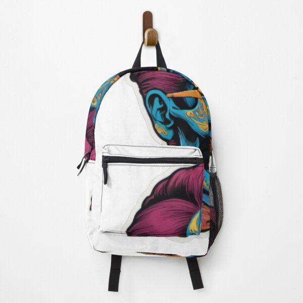 Item preview, Skull Style: A Vibrant Pop Art Statement designed and sold by ImmersiveArt Era.