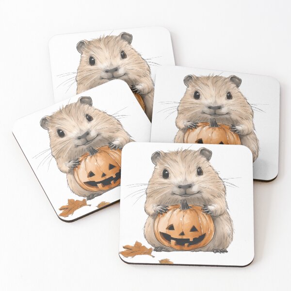 Item preview, Halloween Cute Cartoon Capybara designed and sold by ThaiArtShop.