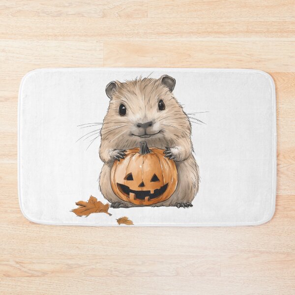Item preview, Halloween Cute Cartoon Capybara designed and sold by ThaiArtShop.