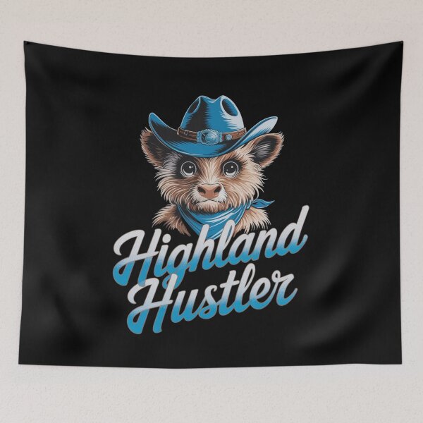 Item preview, Highland cowboy - Highland hustler designed and sold by JansenGS.