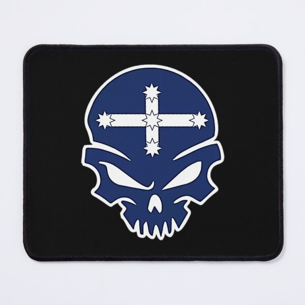 Item preview, Australian Eureka Stockade Skull Flag designed and sold by RENAGADE4LYF.