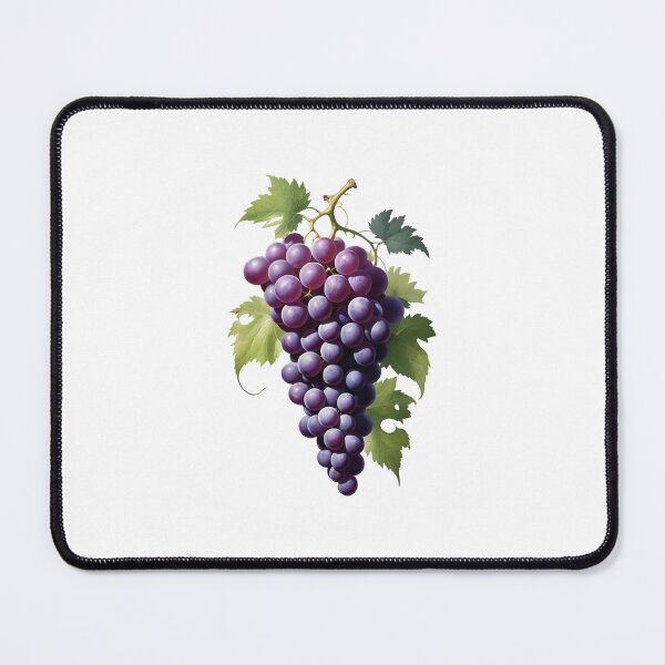 Item preview, Ripe bunch of grapes with leaves designed and sold by MadinaFatt.