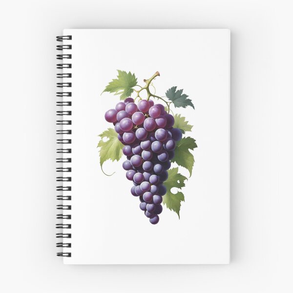 Item preview, Ripe bunch of grapes with leaves designed and sold by MadinaFatt.