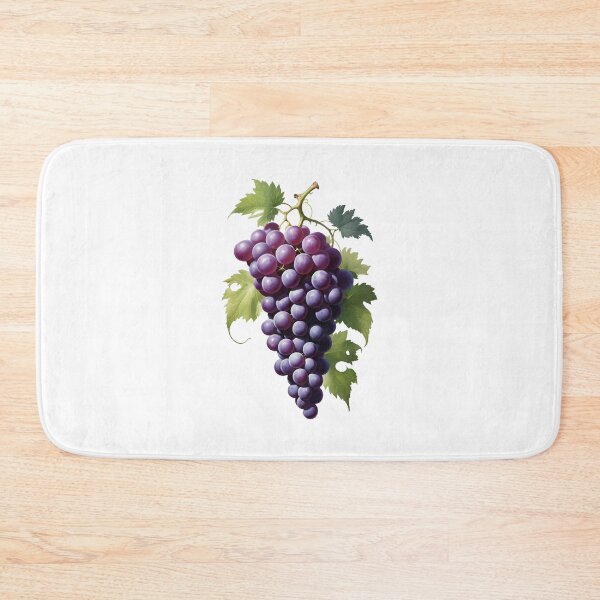 Item preview, Ripe bunch of grapes with leaves designed and sold by MadinaFatt.