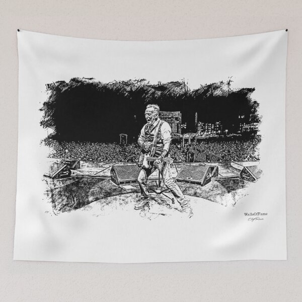 Item preview, Fanart Tribute 6. Bruce Digital Fanart Walls Of Fame designed and sold by WallsOfFameAust.
