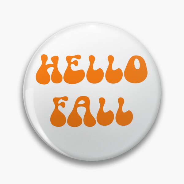 Item preview, HELLO FALL TEXT designed and sold by Mahakamel.