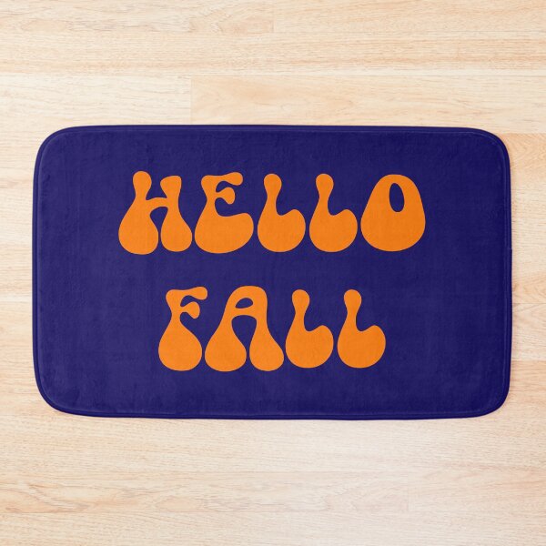 Item preview, HELLO FALL TEXT designed and sold by Mahakamel.