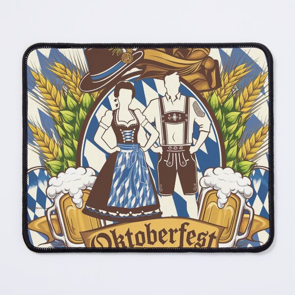 Item preview, Oktoberfest Celebration Emblem - Bavarian Folk Art designed and sold by tutoo clothes.