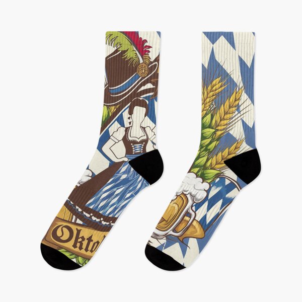 Item preview, Oktoberfest Celebration Emblem - Bavarian Folk Art designed and sold by tutoo clothes.
