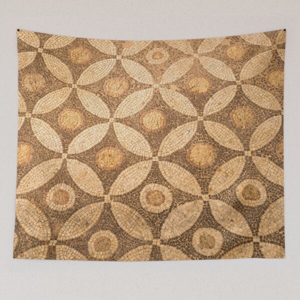 Item preview, Antique Roman Mosaic Circular Pattern designed and sold by Georgia Mizuleva.