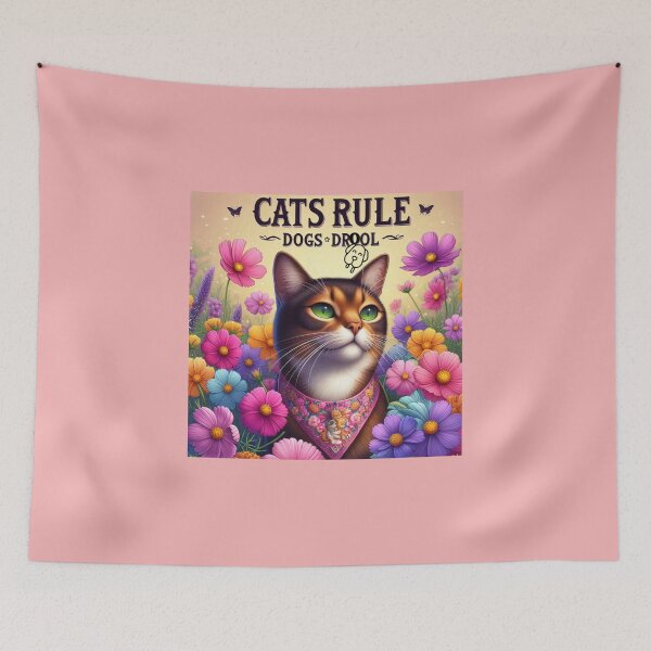 Item preview, Feline Supremacy in Bloom designed and sold by joejiing.