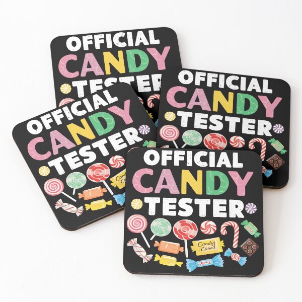 Item preview, Official Candy Tester Funny Halloween Design designed and sold by Quirky Shirts.