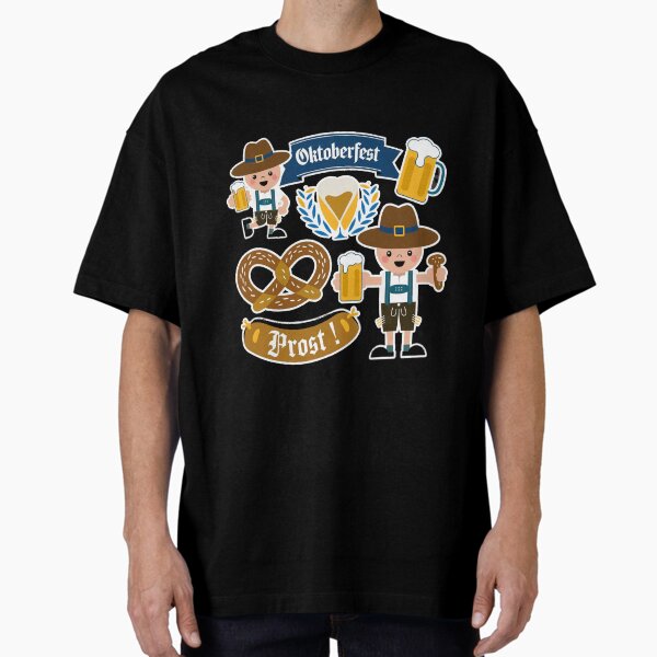 Item preview, Oktoberfest Celebration Icons Set - Beer, Pretzel, Lederhosen designed and sold by tutoo clothes.