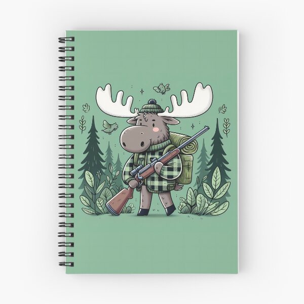 Item preview, Hunting Moose in the Forest designed and sold by FrozenRoscoe.