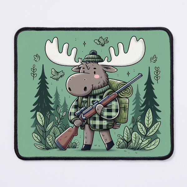Item preview, Hunting Moose in the Forest designed and sold by FrozenRoscoe.