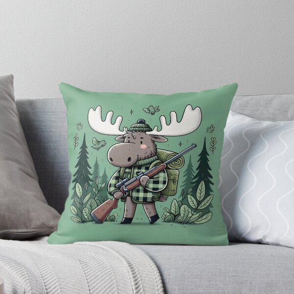 Item preview, Hunting Moose in the Forest designed and sold by FrozenRoscoe.