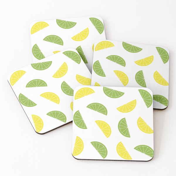 Item preview, Lemon and lime segments pattern designed and sold by Nigh-designs.