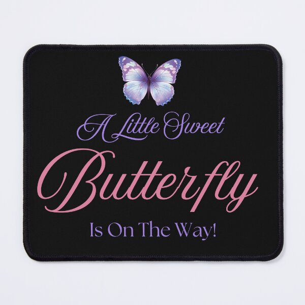 Item preview, little sweet butterfly pink purple girl baby shower designed and sold by mariana83.