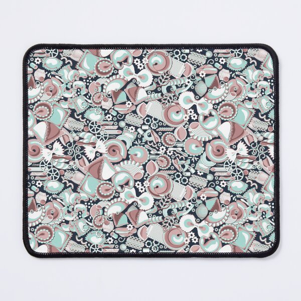 Item preview, Italian Pasta, Turquoise and beige version designed and sold by Alex Blud.