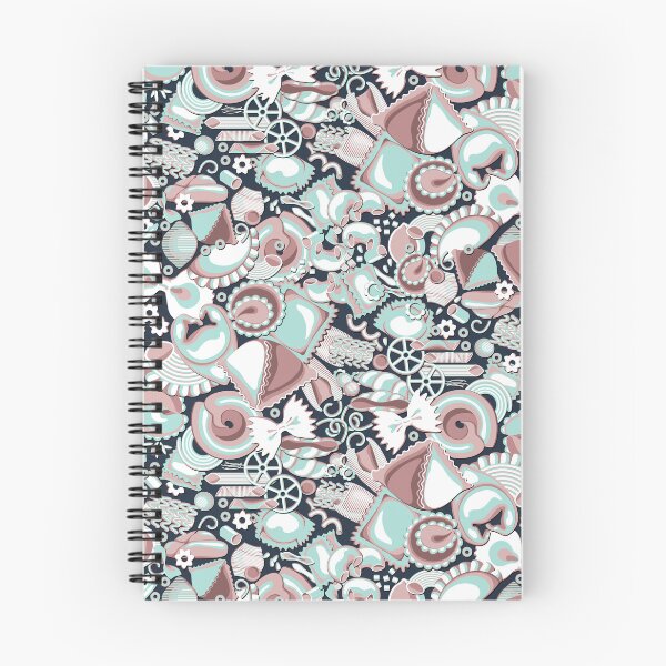 Item preview, Italian Pasta, Turquoise and beige version designed and sold by Alex  Blud.