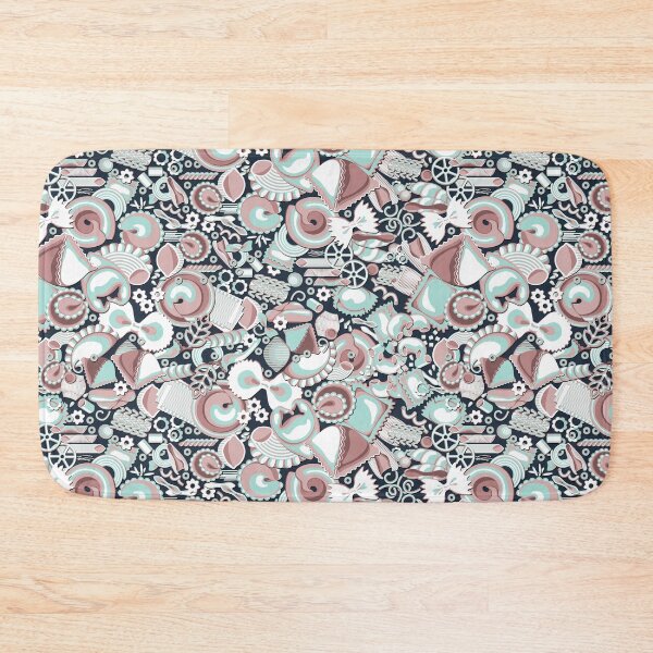 Item preview, Italian Pasta, Turquoise and beige version designed and sold by Alex  Blud.