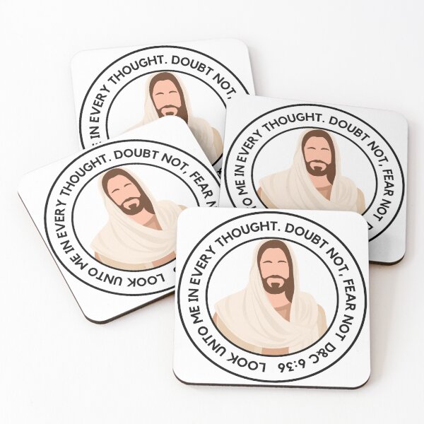 Item preview, 2025 LDS Youth Theme - Look Unto Christ designed and sold by HomeAndHope.