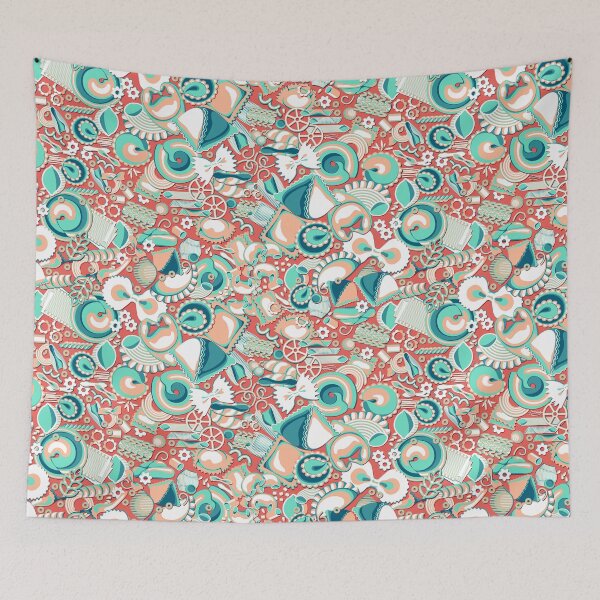 Item preview, Italian Pasta, Emerald and red version designed and sold by Alex  Blud.