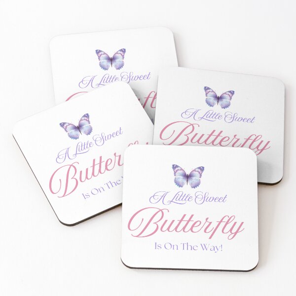 Item preview, little sweet butterfly pink purple girl baby shower designed and sold by mariana83.