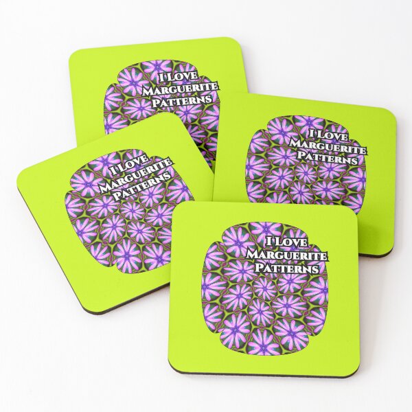 Item preview, Purple Marguerite Patterns designed and sold by Patternflower.
