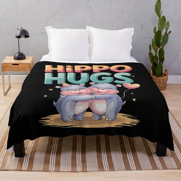 Item preview, Hippo Hugs - Festive Love with Moo Deng designed and sold by VioladesignByRW.