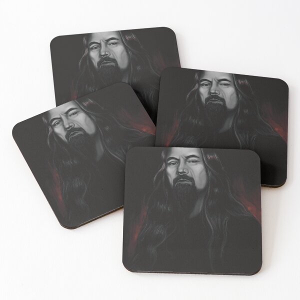 Item preview, Portrait of Tomi Joutsen of Amorphis designed and sold by Helena Black.