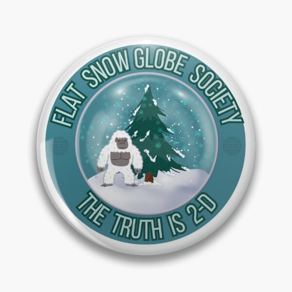 Item preview, Flat Snow Globe Society: The Truth Is 2-D designed and sold by LivingRoomZoo.
