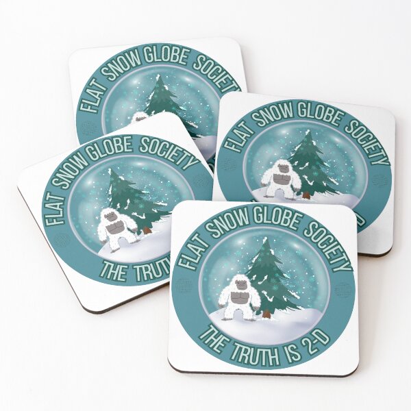 Item preview, Flat Snow Globe Society: The Truth Is 2-D designed and sold by LivingRoomZoo.