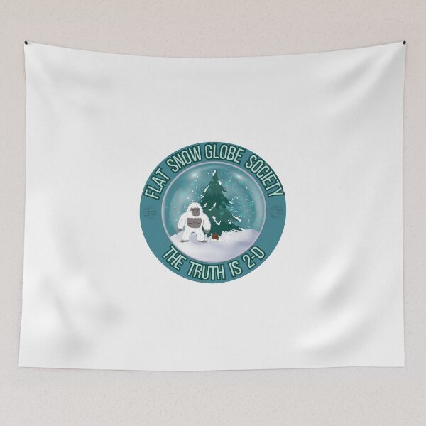 Item preview, Flat Snow Globe Society: The Truth Is 2-D designed and sold by LivingRoomZoo.