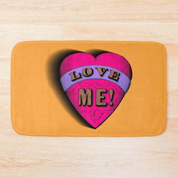 Item preview, Love Me Bright Pink Love Heart designed and sold by KeksWorkroom.
