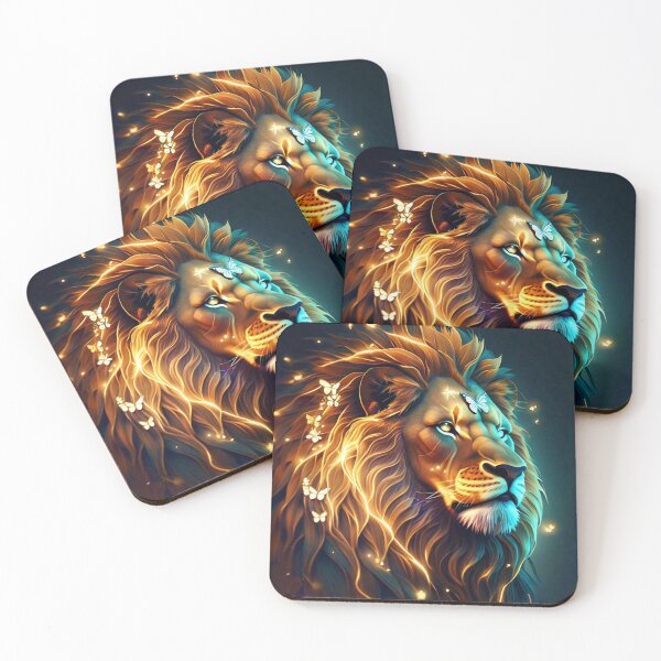 Item preview, Abstract lion t-shirts design  designed and sold by Shahid1234.
