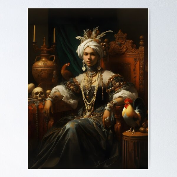 Item preview, Voodoo Queen Marie Laveau designed and sold by ArtsyAlgorithms.