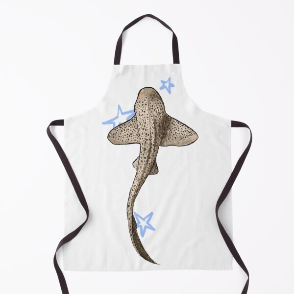Item preview, Shark swimming with stars designed and sold by Roobix-Art.