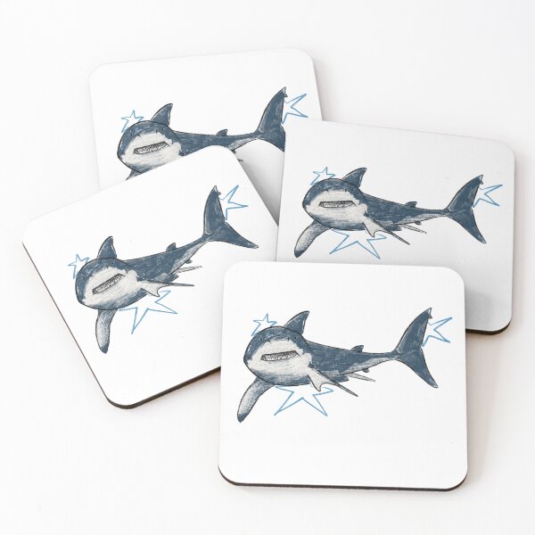 Item preview, Great white shark friend designed and sold by Roobix-Art.