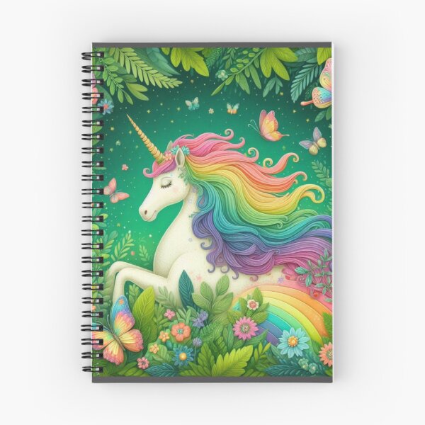 Item preview, Unicorn, fantasy design, Unicorn in flower garden designed and sold by WorlDigitalArts.
