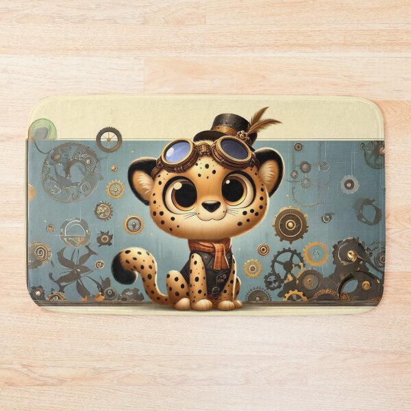 Item preview, Steampunk Cheetah designed and sold by Sillytoe.