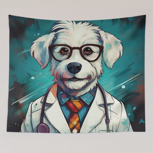 Artikelvorschau, Dogtor Lustiger Hundedoktor entworfen und verkauft von Boxing Kangaroo Retail Company.